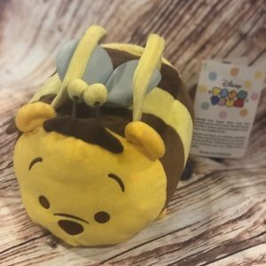 Honey Bee Winnie the Pooh Tsum Tsum Bag Set Plush